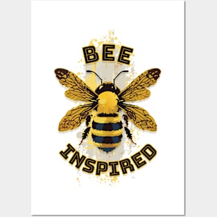 Bee Inspired Posters and Art